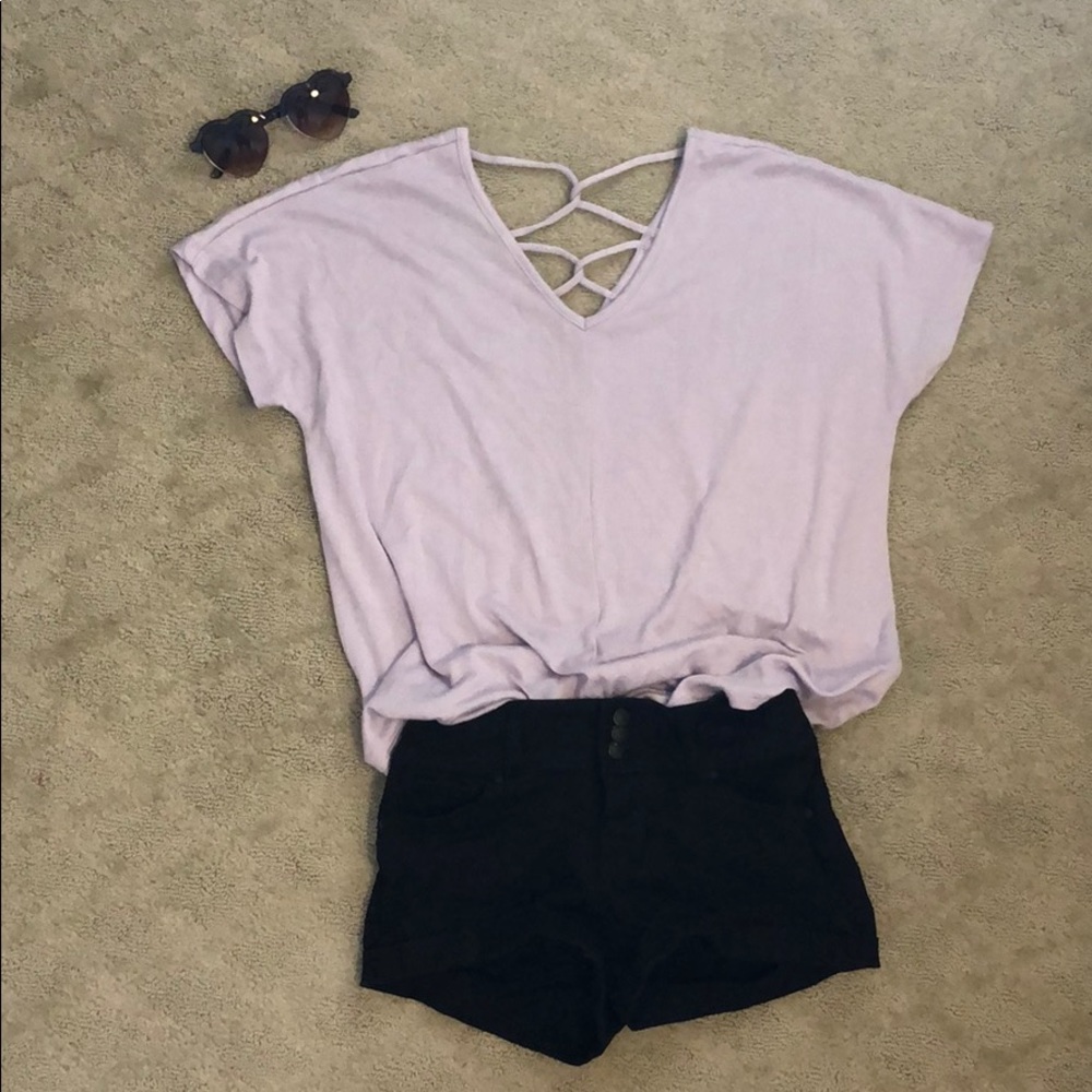 Lavender Blouse